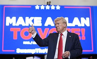 Der Republikaner Donald Trump umgarnt im Wahlkampf konservative Christen. - Alex Brandon/AP/dpa