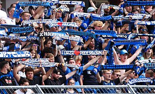 Die VIP-Tickets für das Heimspiel gegen Arminia Bielefeldwerden per Zufallsprinzip verlost. - picture alliance/dpa