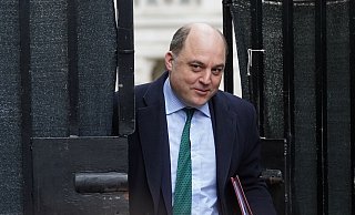 «Ausgewogene und verhältnismäßige Reaktion auf die russische Eskalation»: Großbritanniens Verteidigungsminister Ben Wallace. - Stefan Rousseau/PA/dpa