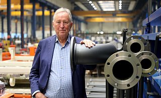 Der Unternehmer Heiner Wemhöner begeht mit seiner Firma im Jahr 2025 das 100-jährige Bestehen seiner Firma. - Frank-Michael Kiel-Steinkamp