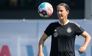 Birgit Prinz beendet ihre DFB-Tätigkeit als Teampsychologin. - Sebastian Gollnow/dpa