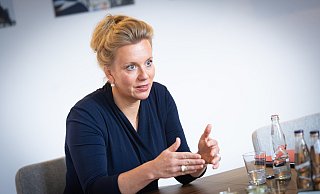 Interview mit NRW-Wissenschafts- und Kulturministerin Ina Brandes (CDU). - Mike-Dennis Mueller