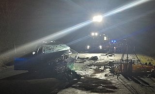 Die Fahrerin des silberfarbenen Golfs kam bei dem Unfall ums Leben. - Simone Flörke