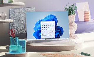 Egal ob auf Notebook oder Desktop-PC: So sieht das überarbeitete Startmenü von Windows 11 aus. - Microsoft/dpa-tmn