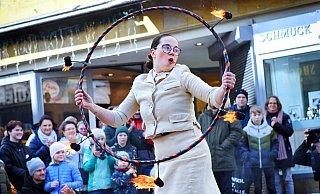 Festival "Hut ab!" mit 28 Straßenkünstlern - Barbara Franke