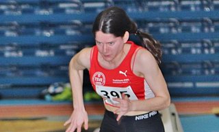 In Form: Sprinterin Kathrin Grenda vom TSVE. - Claus-Werner Kreft In Form: Sprinterin Kathrin Grenda vom TSVE. - Claus-Werner Kreft