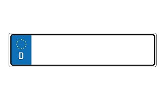 Zwei Kennzeichen wurden an einem Opel Corsa abmontiert. - Pixabay