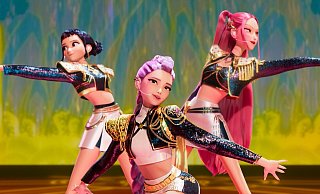 Im Netflix-Hit «KPop Demon Hunters» geht es um die Band Huntrix - hier von links nach rechts: Zoey, Rumi und Mira. - -/Netflix/dpa