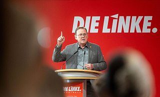 Bodo Ramelow macht Friedrich Merz Vorwürfe. - Michael Reichel/dpa