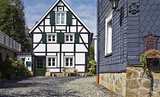 Ein Blick auf den ältestenTeil der Stadt Gevelsberg. - picture alliance / blickwinkel/S. Ziese