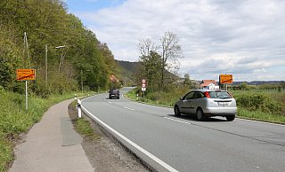 Ab dem Ortsausgang Dehme bis zum Drachenflieger-Landeplatz gibt es ab Ende Mai für acht Wochen eine Baustelle. - Nicole Sielermann