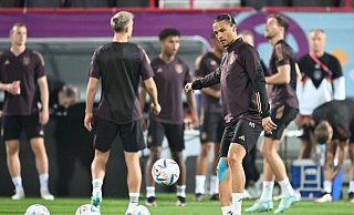 War im DFB-Abschlusstraining dabei: Leroy Sané. - Federico Gambarini/dpa