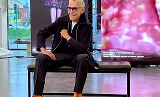 Wolfgang Joop ist mehr als ein Modedesigner - das zeigt er in einer Ausstellung über sein Lebenswerk im Kunstraum Potsdam. - Monika Wendel/dpa