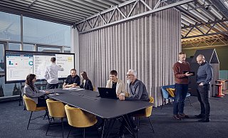 Die büscher GmbH aus Bielefeld ist ein führender Anbieter intelligenter Bürolösungen und unterstützt andere Unternehmen dabei maßgeschneiderte Konzepte für moderne Arbeitsumgebungen zu finden und umzusetzen. - Jan Voth