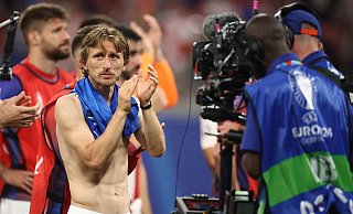 Seit 18 Jahren spielt Luka Modric im kroatischen Nationaldress. - Jan Woitas/dpa