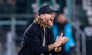Darf erstmal in Gladbach weitermachen: Interimscoach Polanski - David Inderlied/dpa