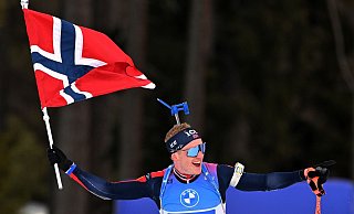 Johannes Thingnes Bö beendet am Wochenende seine Laufbahn. - Martin Schutt/dpa