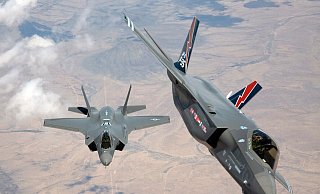 An diesem Montag ist es wieder so weit: Die Nato beginnt ihre jährliche Atomwaffenübung. (Archivbild) - Tom Reynolds/LOCKHEED MARTIN AERONAUTICS/EPA/dpa