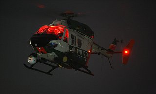 Die Polizei setzte sogar einen Hubschrauber zur Fahndung ein - allerdings ohne Erfolg. - Symbolfoto/Pixabay