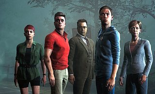 Vier Studenten und ein Professor (Mitte), das sind die mehr oder minder glorreichen Fünf, mit denen wir uns durch "Little Hope" spielen.  - Bandai Namco