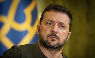 Wolodymyr Selenskyj, Präsident der Ukraine, setzt eine Militärverwaltung für die strategisch wichtige Hafenstadt Odessa ein. - dpa