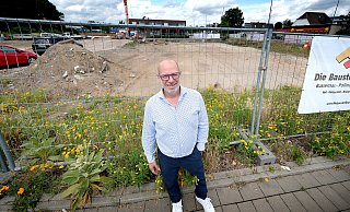 Gastronom Salvador Marin-Martinez bringt ein modernes Gastrokonzept nach Spexard nach Gütersloh. Auf dem neuen Areal der "Spexarder Höfe" will er ein Wirtshaus eröffnen. - Andreas Frücht