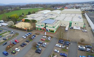 Luftaufnahme vom Löhner Kaisercenter. - Jens Reddeker