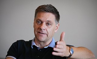 Oliver Ruhnert hat als Geschäftsführer Profi-Fußball den 1. FC Union Berlin bis in die 1. Bundesliga und in die Champions League geführt. Mitte August trifft der Sauerländer mit den „Eisernen“ im DFB-Pokal auf Ex-Klub FC Gütersloh. - dpa