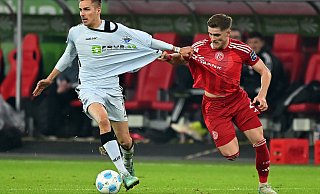 Filip Bilbija (links) ist mit fünf Saisontreffern der torgefährlichste Angreifer des SC Paderborn. - IMAGO/Ulrich Hufnagel