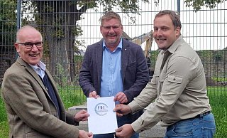 Auf den Fotos sehen sie das Gründungsteam und den frisch gewählten Vorstand, beim Vorstand handelt es sich (v.l.) um Georg Ummen, Falk Wennemann und Jannek Wolf. - FBI
