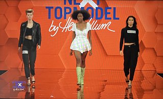 Auf dem Catwalk überzeugte Kathy mit ihrem Outfit nicht nur Heidi Klum. - Felix Eisele