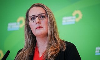 Katharina Dröge ist Fraktionsvorsitzende von Bündnis 90/Die Grünen. - Kay Nietfeld/dpa