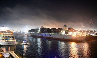 Chinesische Investitionen - wie hier beim Container-Terminal Tollerort in Hamburg - werden zunehmend kritisch gesehen. - Jonas Walzberg/dpa