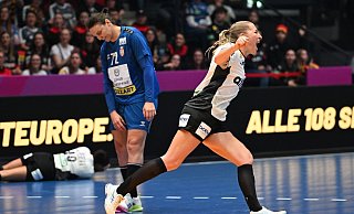 Die deutschen Handballerinnen haben das letzte WM-Vorrundenspiel gegen Serbien gewonnen. - Marijan Murat/dpa