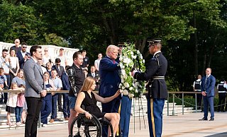 Trump: Abzug aus Afghanistan ist peinlichster Moment in der Geschichte der USA - Alex Brandon/AP/dpa