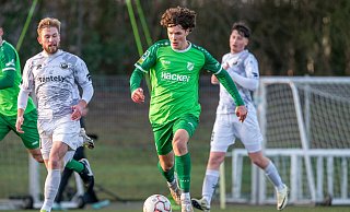 Setzte den Schlusspunkt: Rödinghausens Ansgar Kuhlmann traf in der Nachspielzeit zum 2:0. - Joel Beinke