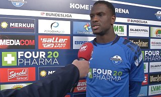 Ilyas Ansah im Interview mit der "NW". - NW
