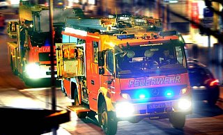 Die Feuerwehr ist zu einem Großeinsatz in Werther ausgerückt. - Archivbild/Andreas Frücht