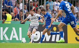Der SV Rödinghausen spielt gegen TSG Hoffenheim. - Joel Beinke