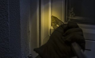 Ein Einbrecher setzt einen Hebel ein (Symbolfoto). - Pixabay