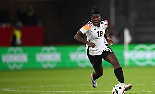 Nicole Anyomi ist zuletzt nicht mehr fürs DFB-Team nominiert worden. - Sebastian Christoph Gollnow/dpa