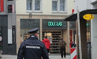 Die Ordnungskräfte ermahnen in der Regel zunächst. - Jobst Lüdeking