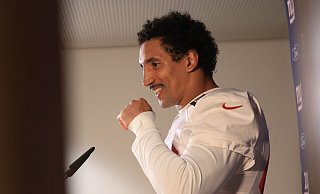 Jakob Johnson gehört wieder dem aktiven Kader der Texans an. - Karl-Josef Hildenbrand/dpa
