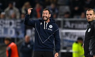Trainer Mitch Kniat hat Respekt vor der Offensive der Cottbuser, die am Samstag in Bielefeld zu Gast sind. - Teresa Kroeger