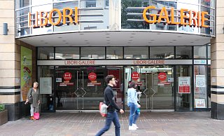 In der Libori-Galerie haben die Umbau-Arbeiten bereits begonnen. - Holger Kosbab