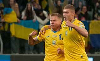 Die ukrainische Nationalmannschaft kommt während der EM in Hessen unter. - Czarek Sokolowski/AP/dpa