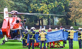 Mit einem Rettungshubschrauber war Iris Stalzer mit lebensgefährlichen Verletzungen in ein Krankenhaus geflogen worden. (Archivbild) - Alex Talash/dpa