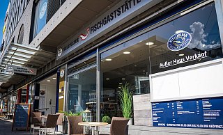 Die Bielefelder Fischgaststätte befindet sich mitten im Herzen von Bielefeld am Jahnplatz. - Die Bielefelder Fischgaststätte