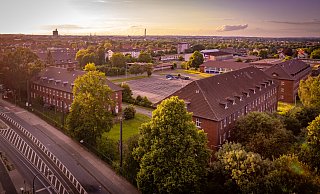 Die ehemalige Rochdale-Kaserne in Bielefeld. Auch sie soll nun doch weiter für die militärische Nutzung erhalten bleiben. - Mike-Dennis Müller / www.mdm.photo