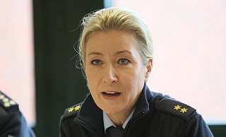 Polizei Unfallstatistik Polizeioberrätin Andrea Rosenboom Polizei UnfallstatistikPolizeioberrätin Andrea Rosenboom - Frank-Michael Kiel-Steinkamp
